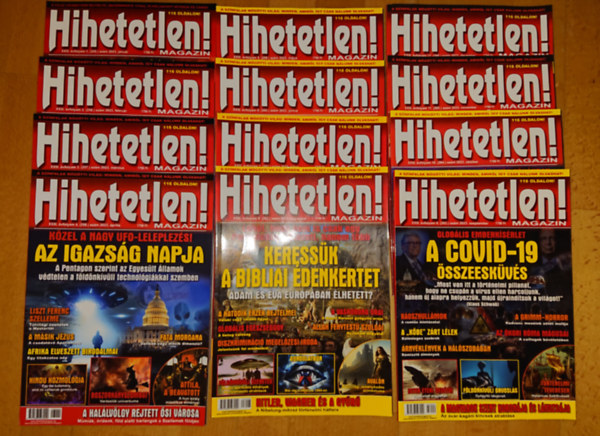 A Hihetetlen! magazin teljes XXIII: vfolyama - 12. szm (2023. janur - december)