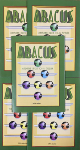 Abacus - Matematikai lapok 10-14 éveseknek (2016.01-05.) - 5 kötet