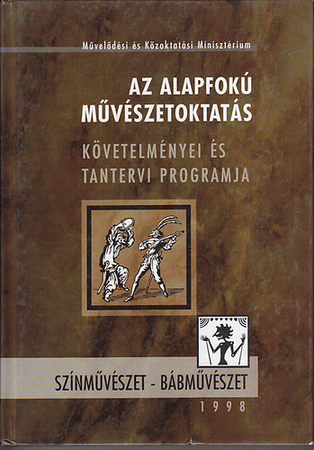 Dr. Gálos Júlia  (szerk.) - Az alapfokú művészetoktatás követelményei és tantervi programja: színművészet - bábművészet