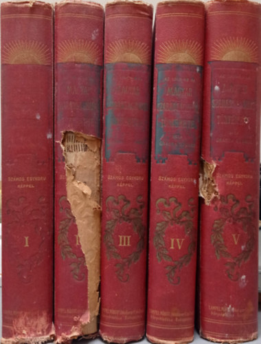 Gracza Gy�rgy - Az 1848-49-iki magyar szabads�gharcz t�rt�nete I-V.