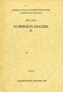M�ricz Ferenc - Numerikus anal�zis II.