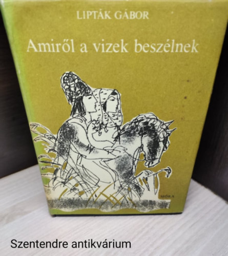 Lipták Gábor - Amiről a vizek beszélnek-Fekete-fehér illusztrációkat tartalmaz.(saját képpel)