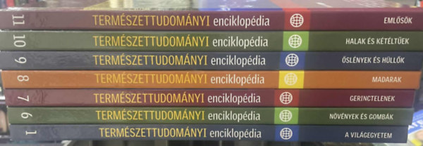Vági Balázs (szerk) - 7 kötet a Természettudományi enciklopédia sorozatból 1 - 6 - 7 - 8 - 9 - 10 - 11
