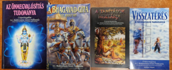 His Divine Grace A. C. Bhaktivedanta Swami Prabhupada - 4db knyv:Az nmegvalsts tudomnya+gy,ahogy van+A tantsok nektrja+Visszatrs