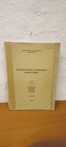 Pszichitriai polgi s szakgondozi szakost kpzs