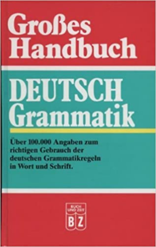 Groes Handbuch Deutsch Grammatik