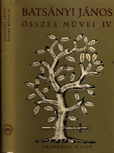 Batsányi János összes művei IV.- Der Kampf (A viaskodás)- magyar-német nyelvű