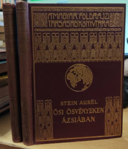 Stein Aur�l - �si �sv�nyeken �zsi�ban I-II. (A Magyar F�ldrajzi T�rsas�g K�nyvt�ra) (kihajthat� t�rk�pmell�kletekkel)