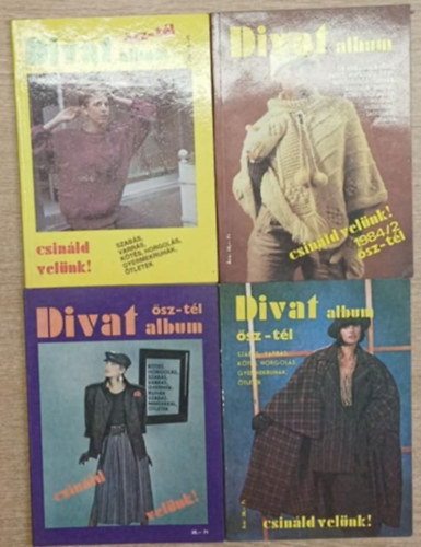 4 db Divat album ősz-tél