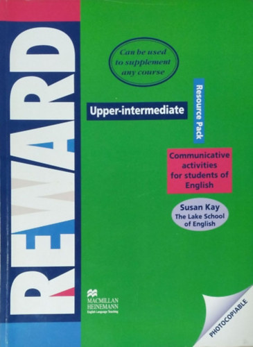 Susan Kay - Reward - Upper-Intermediate Resource Pack