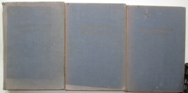 Dr. Horn Art�r  (szerk.) - �llatteny�szt�si enciklop�dia I-III.