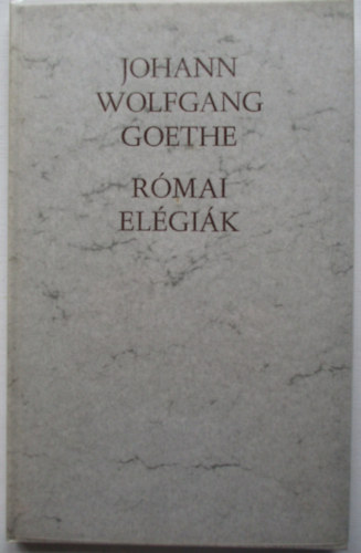 Goethe - R�mai el�gi�k