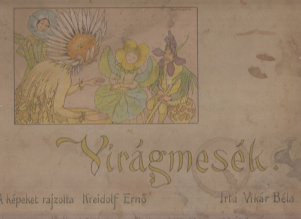 Vikr Bla-Kreidolf Ern - Virgmesk (rajzolta: Kreidolf Ern)