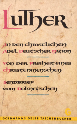 Karl Gerhard Steck - Martin Luther