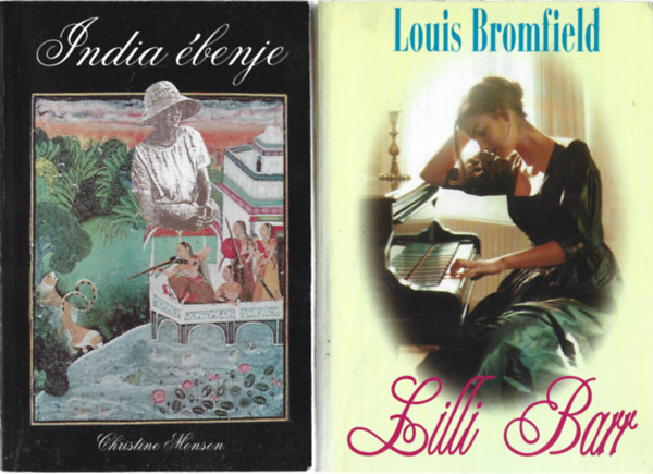 2 db knyv, Christine Monson: India benje, Louis Bromfield: Lilli Barr