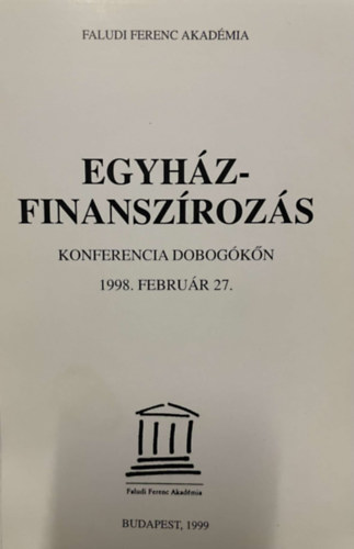 Karczub Gyula  (szerk.) - Egyhzfinanszrozs
