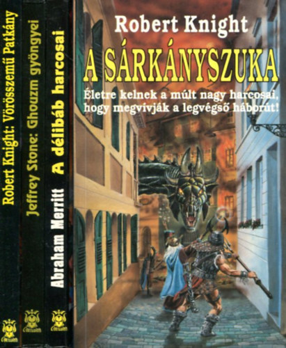 Robert Night - Jeffrey Stone - Abraham Merritt - 4 db fantasy kötet (Cherubion kiadó)