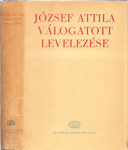 J�zsef A. - J�zsef Attila v�logatott levelez�se