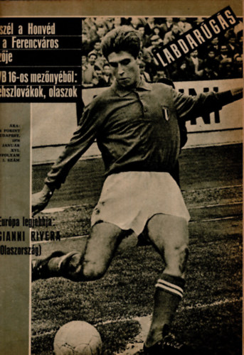 Hoffer J�zsef   (szerk) - Labdar�g�s 1970. XVI. �vfolyam 1-12. sz�m (teljes)