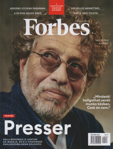 Forbes magazin - 2019. augusztus