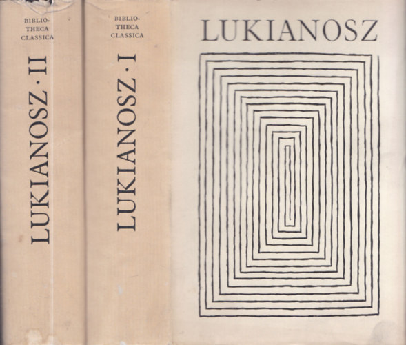 Lukianosz összes művei I-II. (Bibliotheca Classica)
