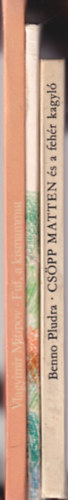 Lengyel Balázs, Benno Pludra Vlagyimir Mitipov - 3 db ifjúsági regény: Csöpp Matten és a fehér kagyló +Volt egy gólyám + Fuf, a kis mammut