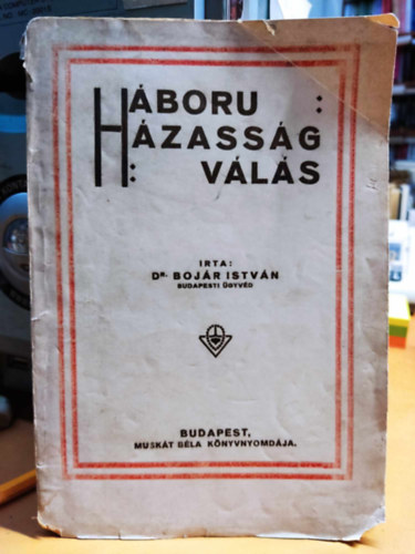 Dr. Bojr Istvn - Hboru hzassg vls