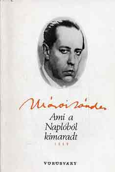 Márai Sándor - Ami a naplóból kimaradt 1949