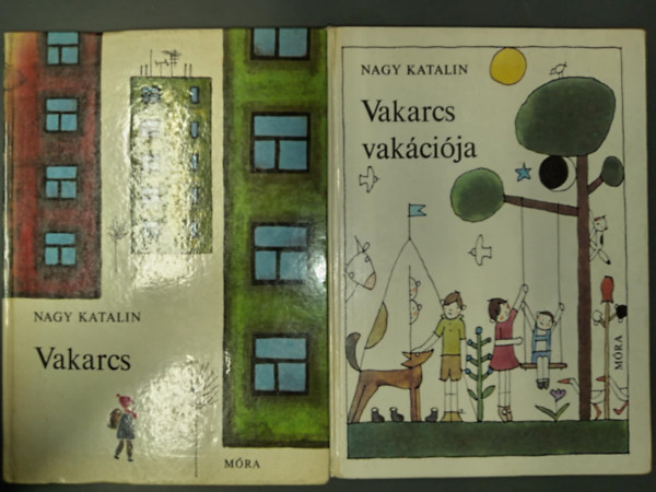 Réber László Nagy Katalin (ill.) - Vakarcs + Vakarcs vakációja (Réber lászló Fekete-fehér rajzaival)
