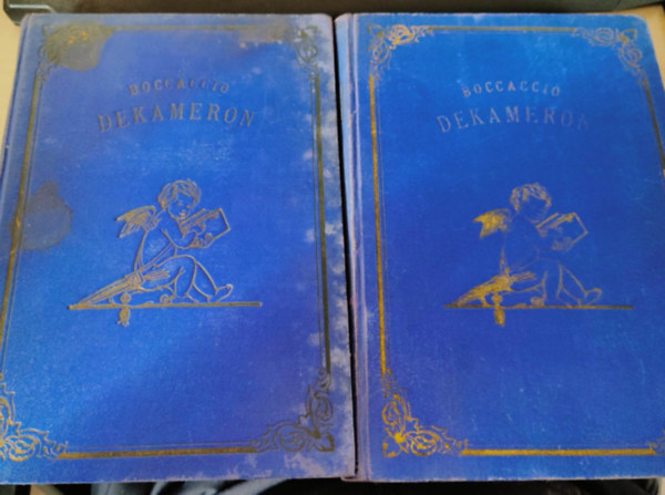 R. Vay J�zsef ford�totta Giovanni Boccaccio - Dekameron I-II. (A harmadik k�tet hi�nyzik)