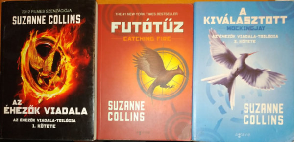 Suzanne Collins - Az hezk viadala 1-3. ktet (Az hezk viadala - Futtz - A kivlasztott)