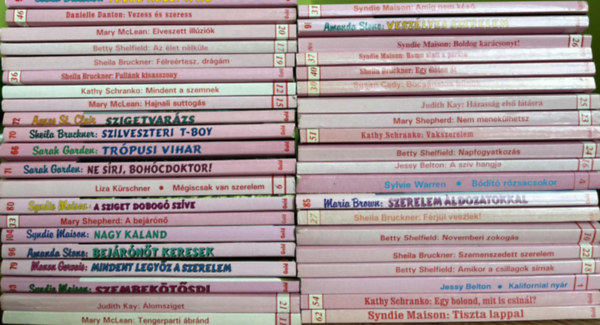 41 db Szerelem & Romantika sorozatb�l