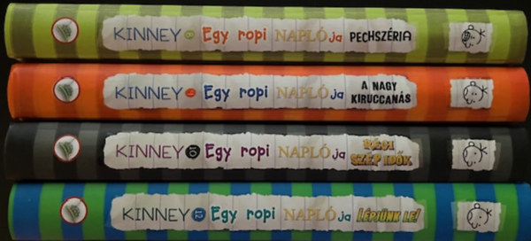 Jeff Kinney - Jeff Kinney k�nyvcsomag (4 k�tet)