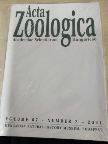 Acta Biologica Hungarica - Volume 67/ Number 2 /