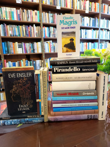 Robert Graves, René Dzagoyan, Anatolij Zsigulin, Arisztophanész, Émile Zola, Vladimir Páral, Edgar Allan Poe, Stawomir Mrozek, Iszaak Babel, Gore Vidal, Luigi Pirandello, Jorge Frederick Forsyth - ---