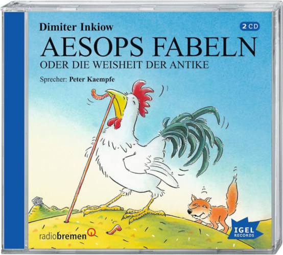 Dimiter Inkiov - Aesops Fabeln - Oder die Weisheit der Antike 2 CD (hangosk�nyv)