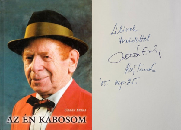 Urbán Erika - Az én Kabosom - CD-melléklettel - Dedikált!