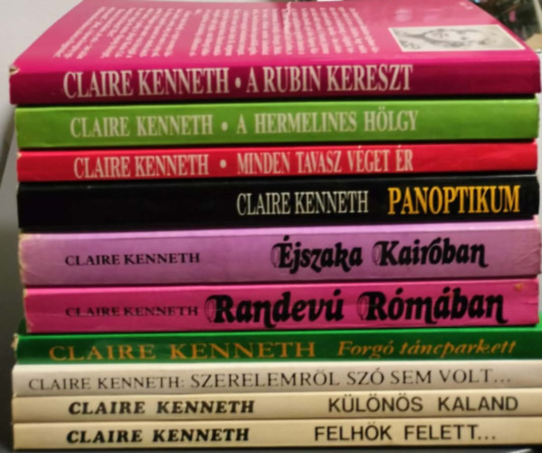 Claire Kenneth - Claire Kenneth k�nyvcsomag 10db