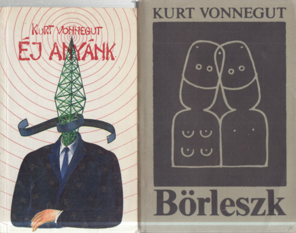 Kurt Vonnegut - 2 db. Vonnegut kötet (Éj Anyánk + Börleszk)