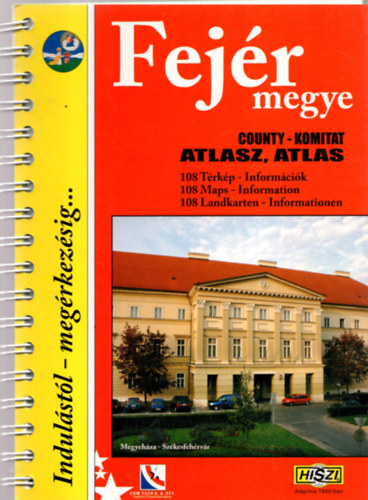 Fejr Megye Atlasz   108 telepls rszletes trkpe   / 1:12.500/