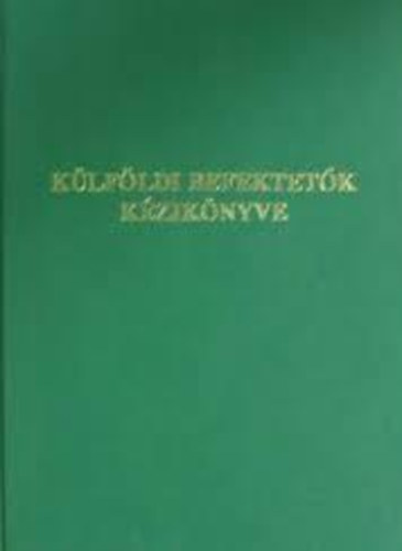 Dr. Peth� R�bert- Jutasi Gy�rgy - K�lf�ldi befektet�k k�zik�nyve