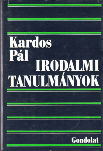 Kardos Pál - Irodalmi tanulmányok