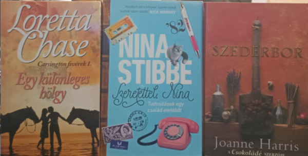 Nina Stibbe, Loretta Chase Joanne Harris - Romantikus knyvcsomag