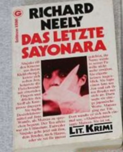 Richard Neely - Das letzte Sayonara