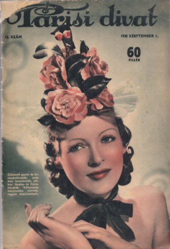 Somfay Margit  (szerk.) - Prisi divat 1938. szeptember 1. (12. szm)