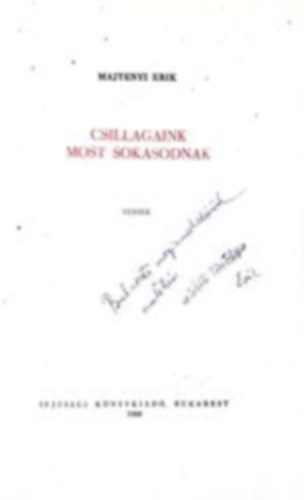 Majt�nyi Erik - Csillagaink most sokasodnak