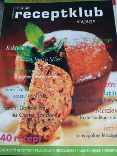 RKM - Receptklub magazin 2004. jnius