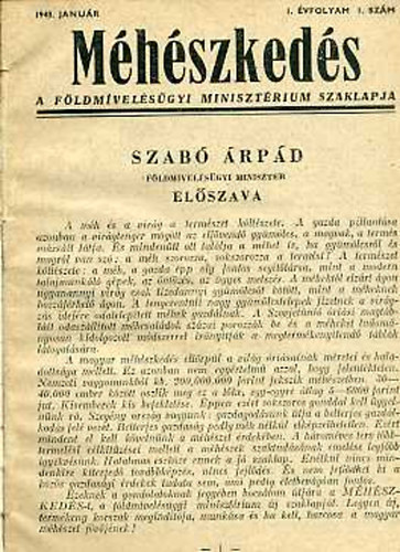 Csik�s Tibor  (szerk.) - M�h�szked�s I. �vfolyam 1. sz�m)