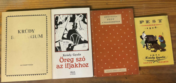 Kr�dy Gyula - 4 db Kr�dy Gyula K�tet