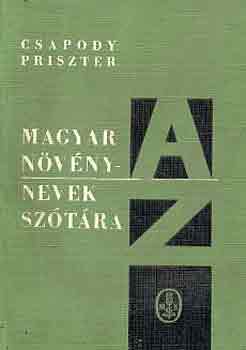 Csapody-Prieszter - Magyar nvnynevek sztra